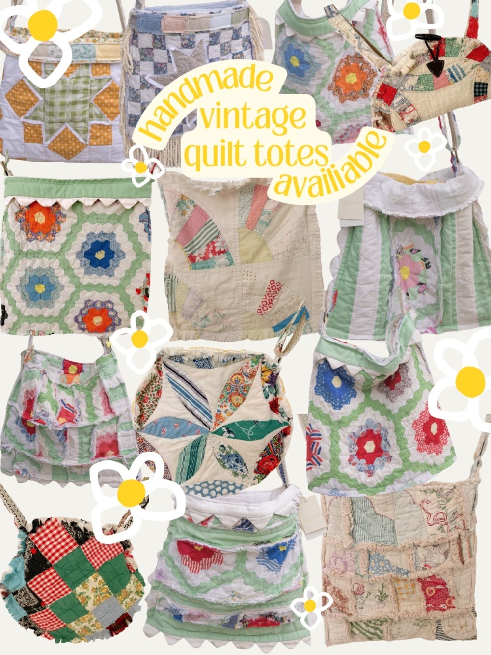 Handmade Vintage Totes